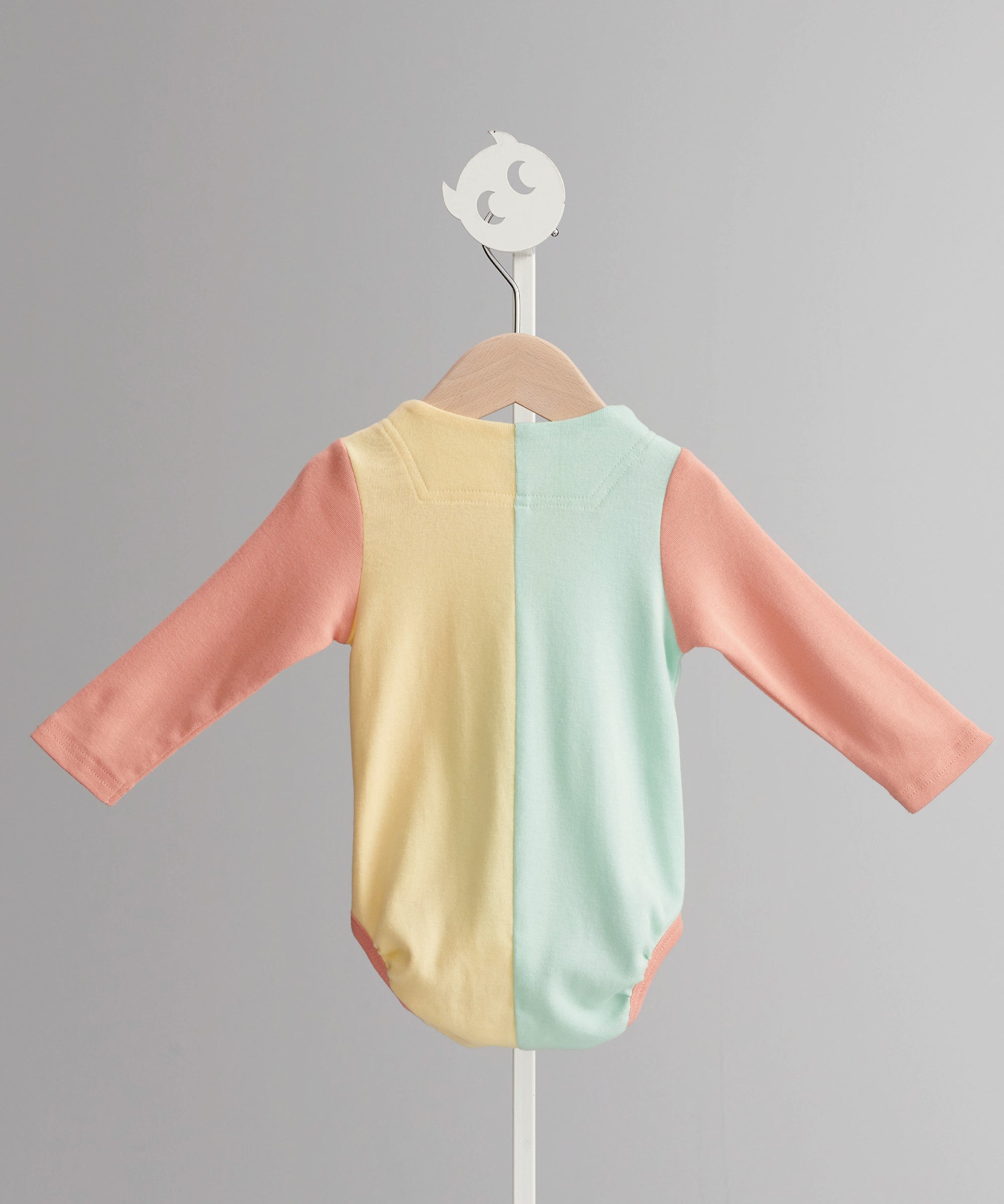 Main | Newborn Sky Cloud Bodysuit | Webbed | 100% organic cotton