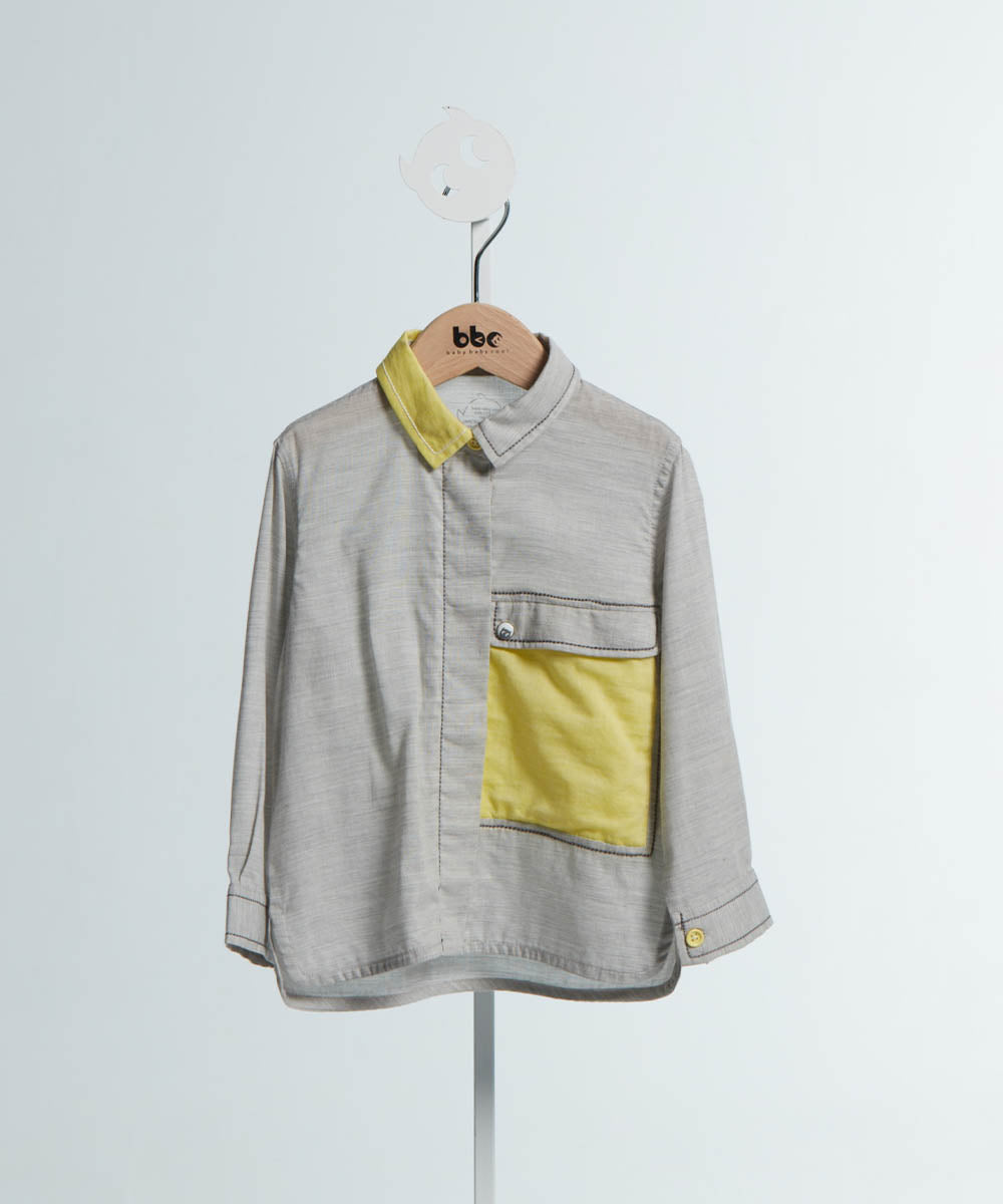 Main | 男童 Mr. Lime shirt | 拼接 | 100% 有機棉
