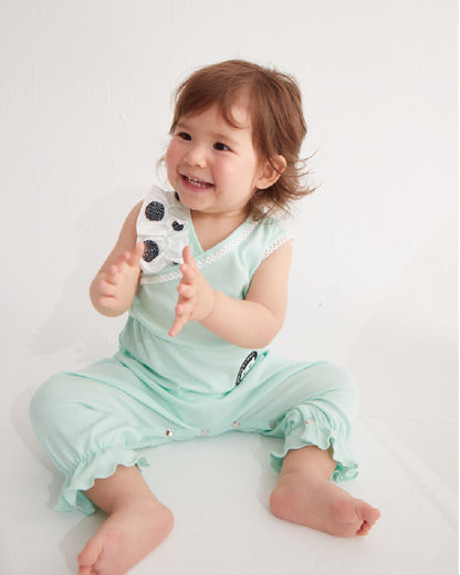 Main | Toddler Fashion V-Neck Asymmetrical Bunny Dress | Patchwork | 100% Organic Cotton