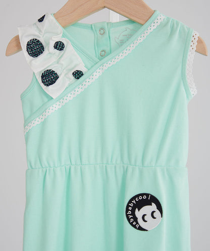 Main | Toddler Fashion V-Neck Asymmetrical Bunny Dress | Patchwork | 100% Organic Cotton