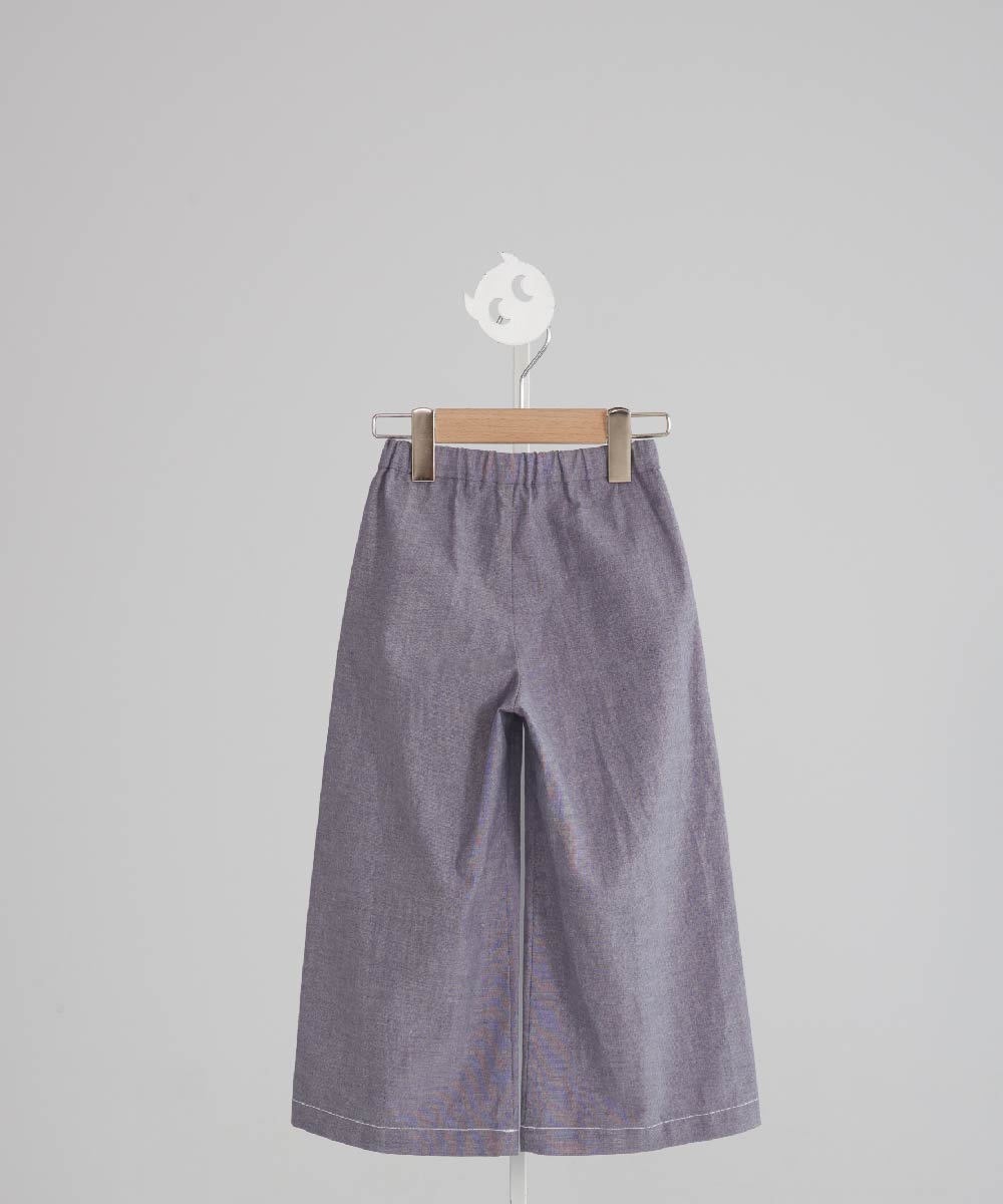 Sicilian vacation casual wide pants