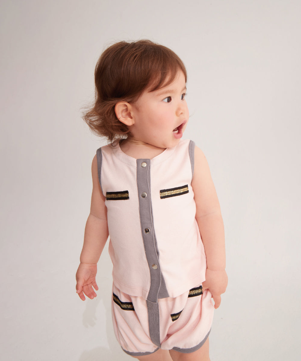 Main | 幼兒 法蘭西經典香頌套裝 | 拼接 | 100% 有機棉