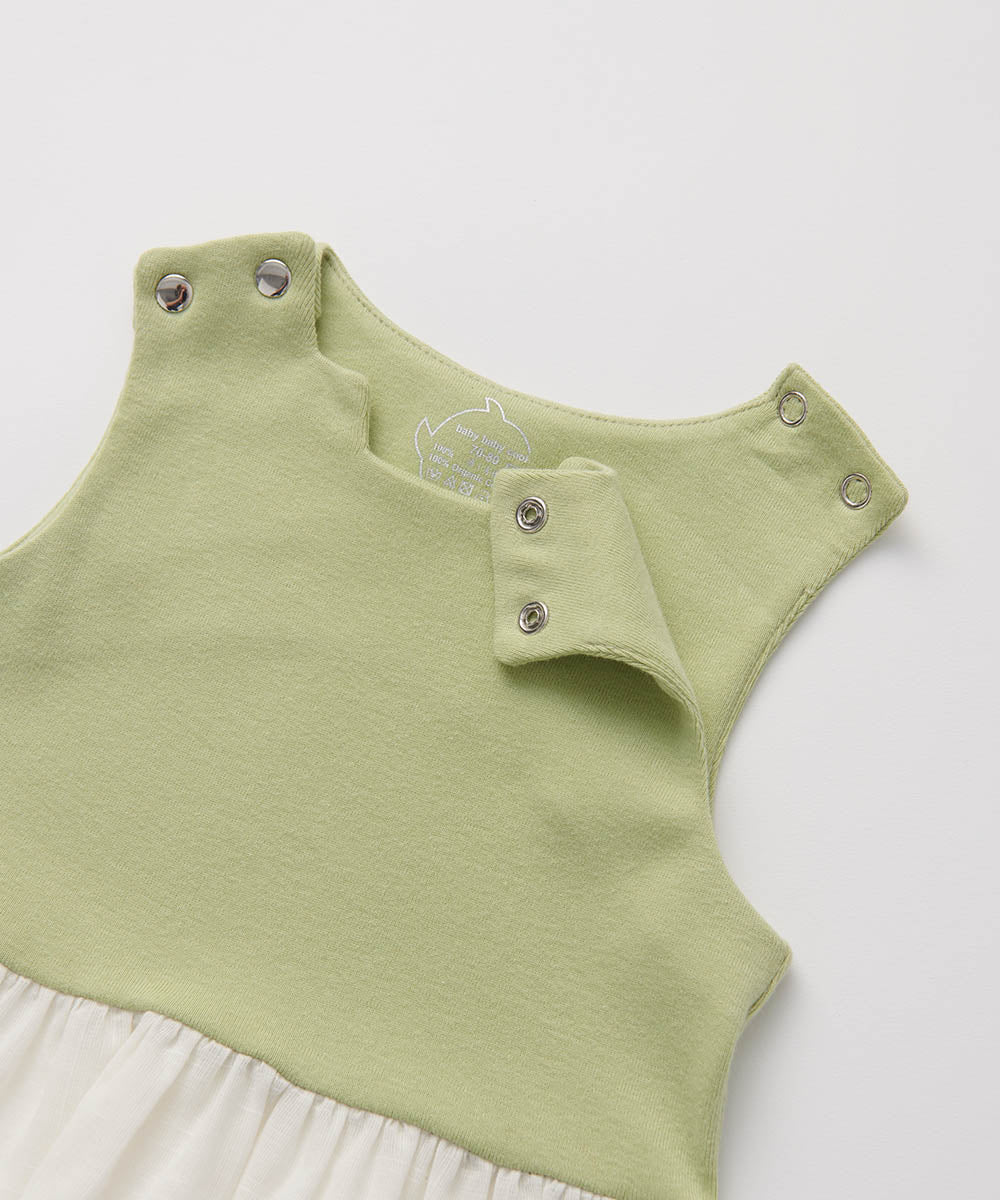 Main | Toddler Pompidou Collection - Step Neck Shirred Top | Panelled Step Neck | 100% Organic Cotton