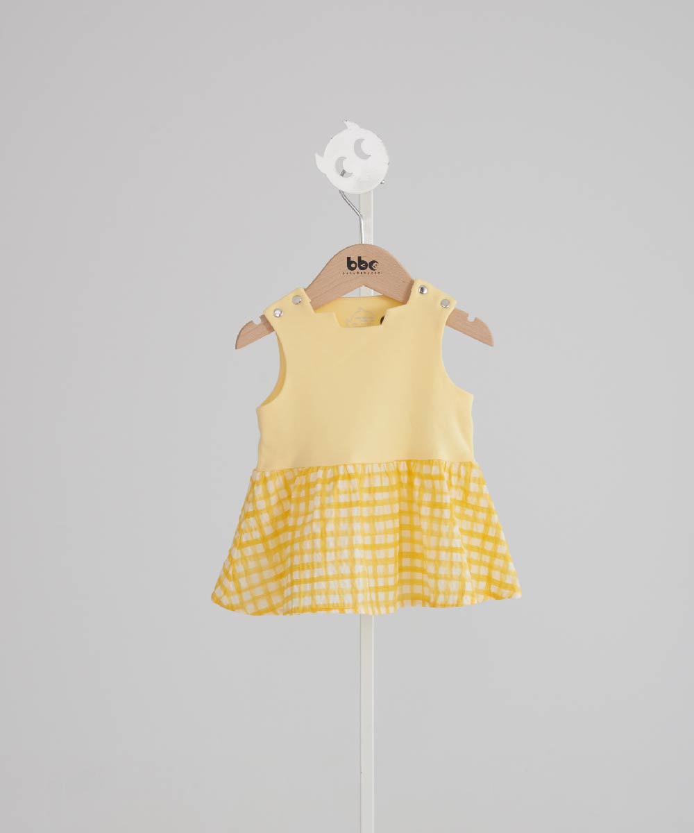 Main | Toddler Pompidou Collection - Step Neck Shirred Top | Panelled Step Neck | 100% Organic Cotton