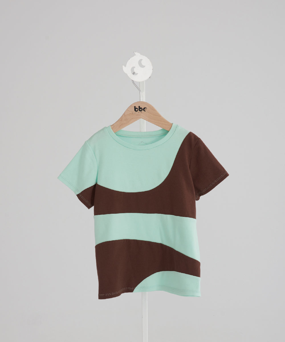 Main | 男童 歐普流線 T-SHIRT | 拼接 | 100% 有機棉
