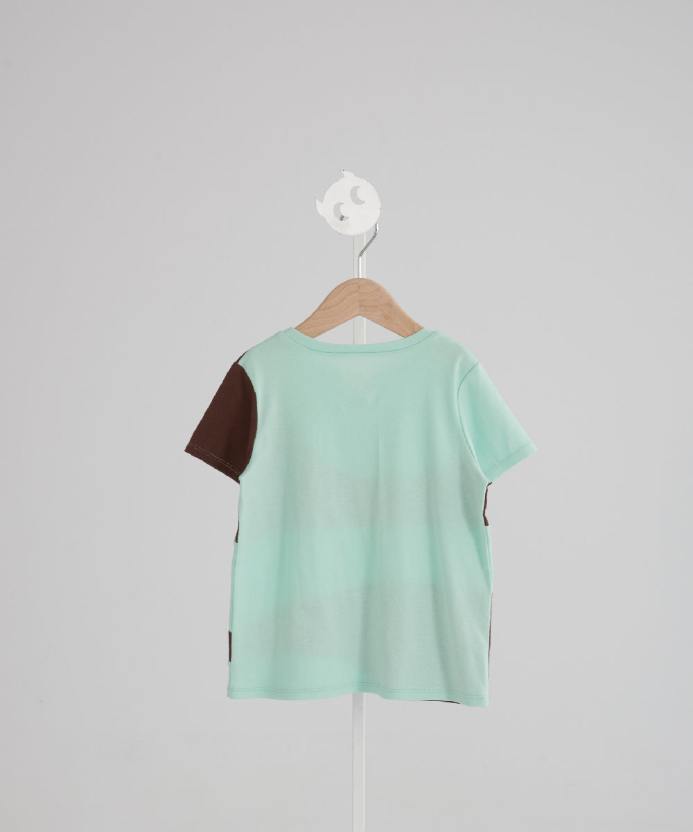 Main | 男童 歐普流線 T-SHIRT | 拼接 | 100% 有機棉