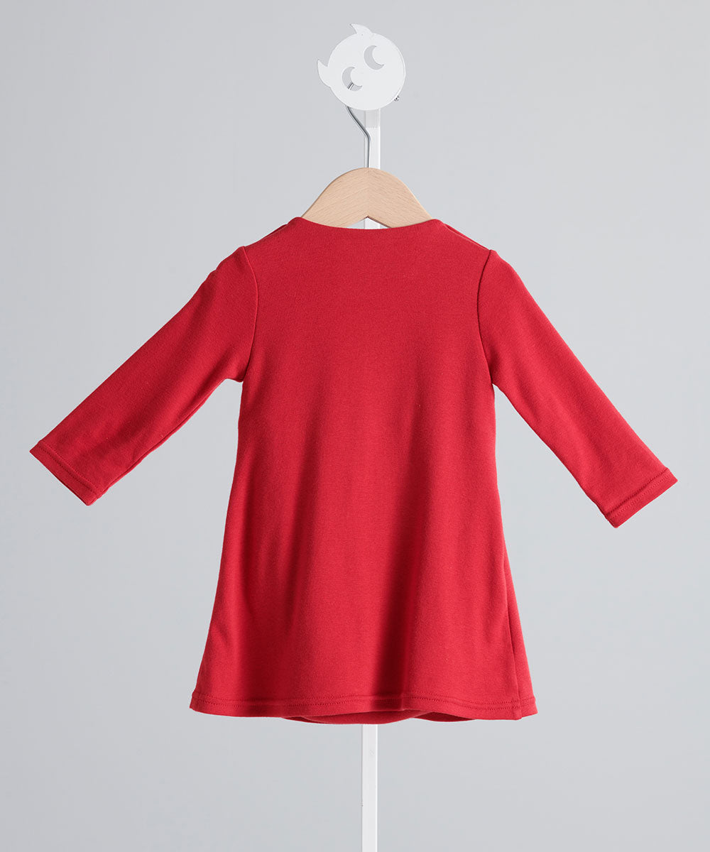 Main | Toddler 3D Butterfly Twisted Bodycon Dress | Bow | 100% organic cotton