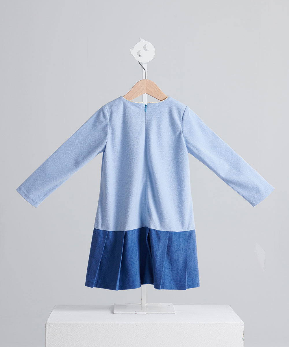 Luxury | Girls bbc preppy pleated dress | Stitching