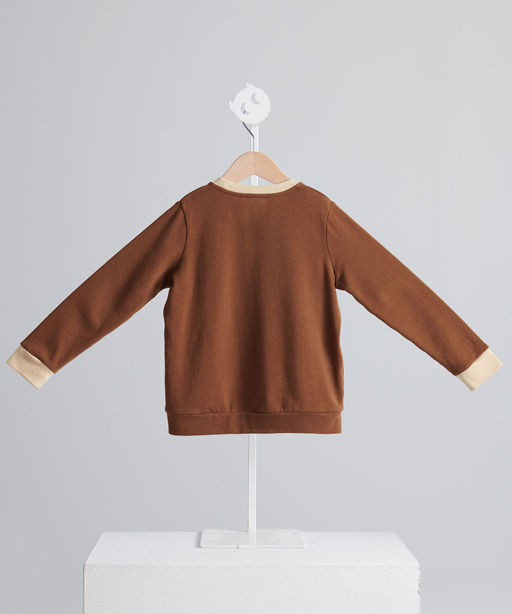 Main | Girls BBC Elf 3D Embroidered Top | Elf Logo | 100% Organic Cotton