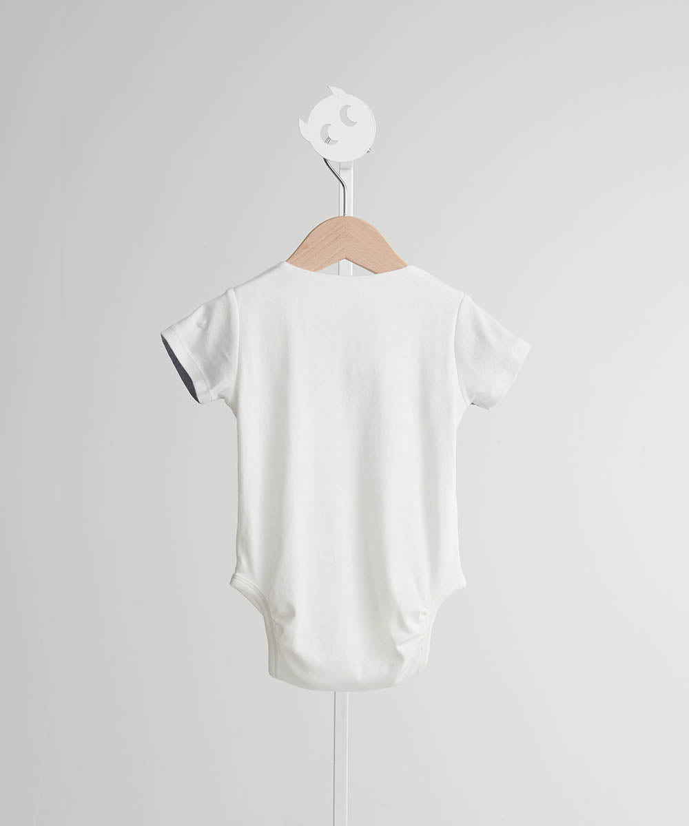 Main | Toddler Roman Holiday Bodysuit | Bow | 100% organic cotton