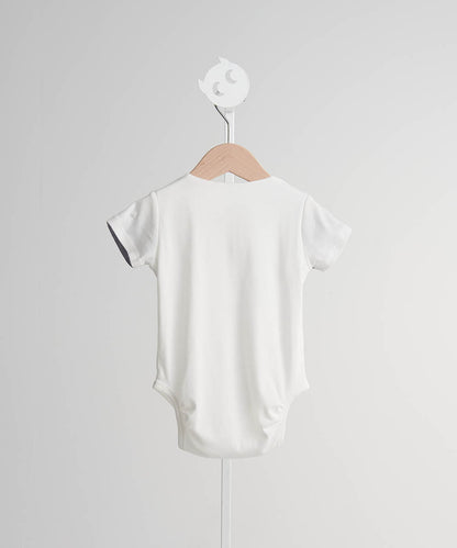 Main | Toddler Roman Holiday Bodysuit | Bow | 100% organic cotton