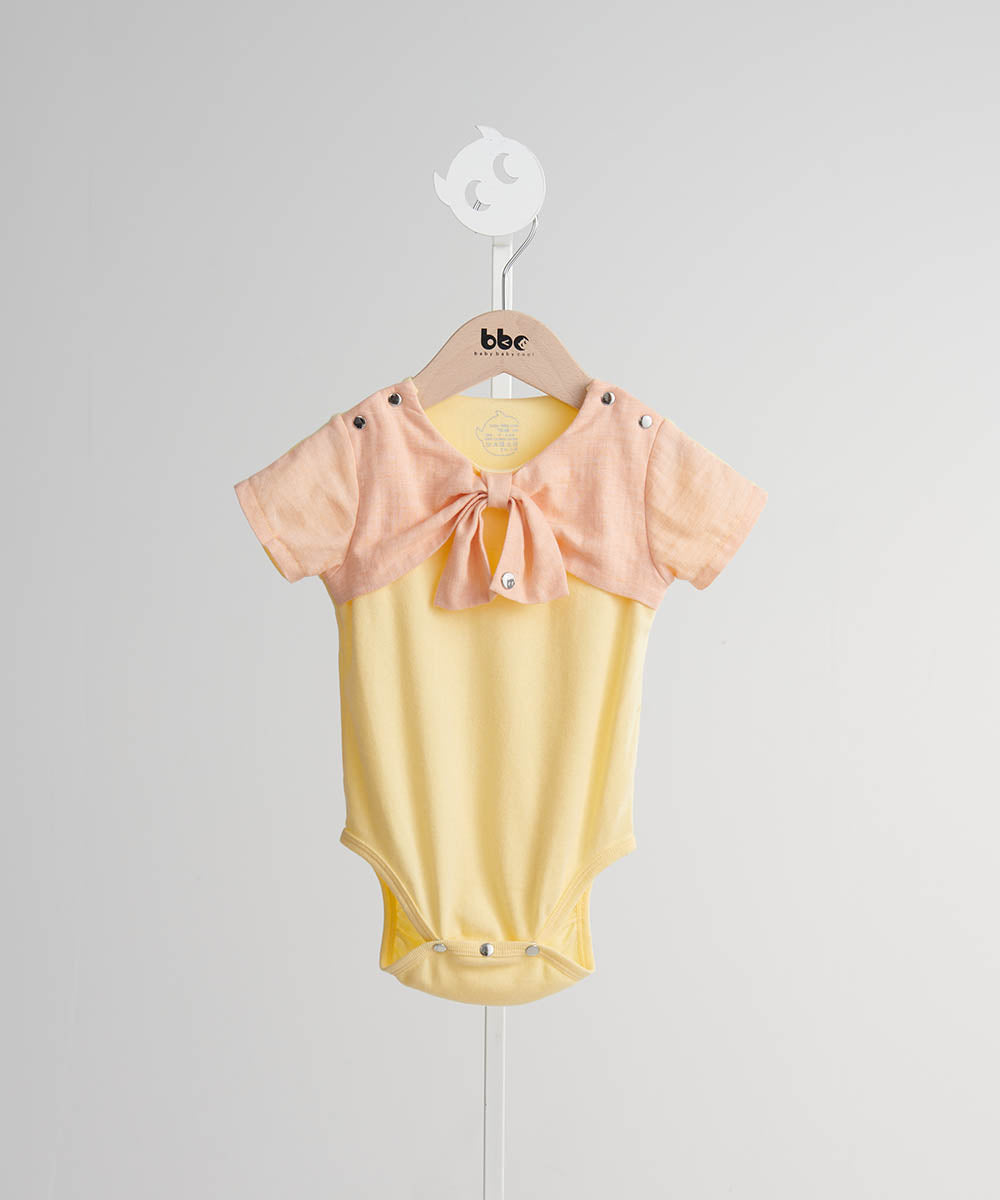 Main | Toddler Roman Holiday Bodysuit | Bow | 100% organic cotton