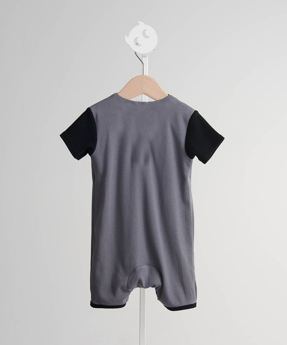 Main | Toddler knight bunny jumpsuit | patchwork | 100% organic cotton