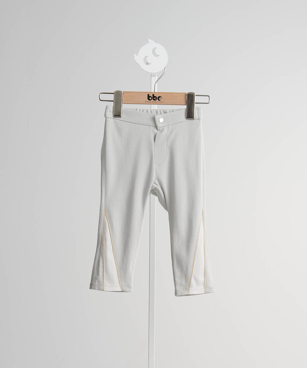 Main | Toddler Fashion Zip-Up Pants | Paneled Web Zipper | 100% Organic Cotton