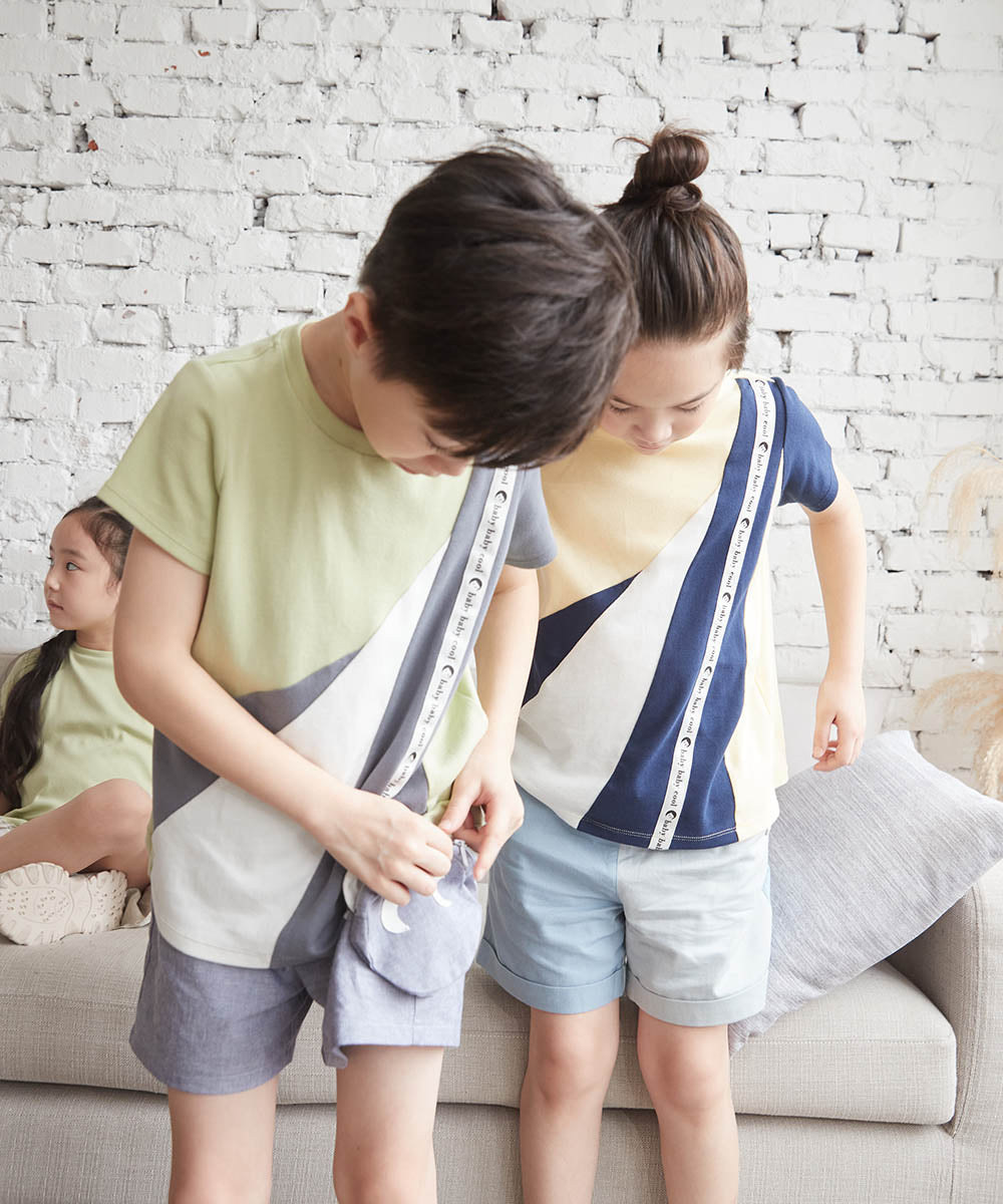 Main | Boys BBC 3D Pocket Shorts | Stitching | 100% Organic Cotton