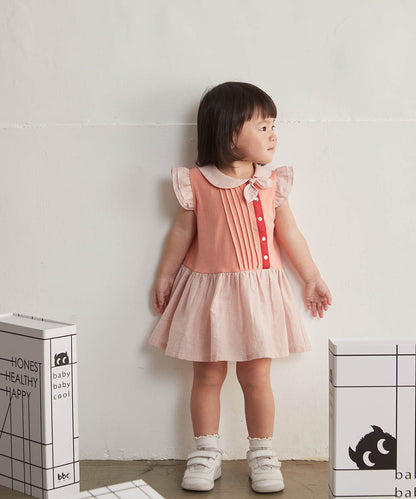 Main | 幼兒 英倫學院斜門襟洋裝 | 拼接 | 100% 有機棉