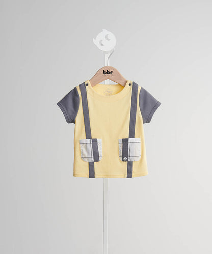 Main | Toddler Op Art Collection - Offset Patchwork Top | Patchwork | 100% organic cotton