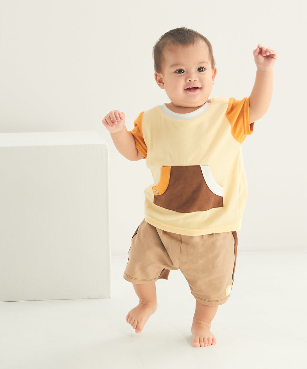 Main | 幼兒 拼色大口袋上衣 | 拼接 | 100% 有機棉