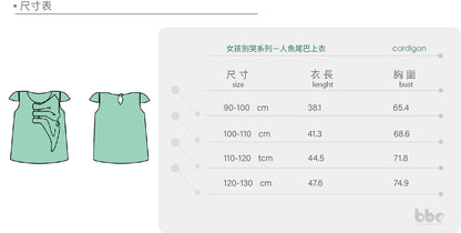 Main | 女童 女孩別哭系列－人魚尾巴上衣 | 立體剪裁 | 100% 有機棉