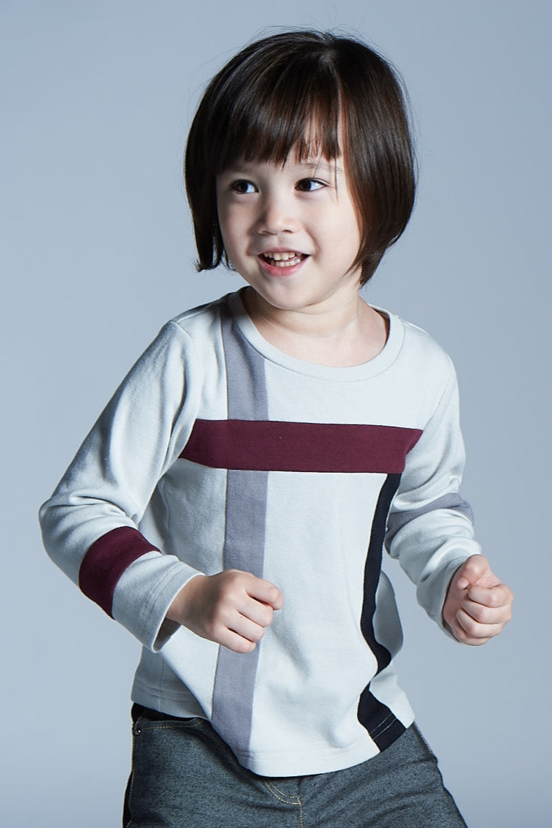 Main | Carmen Herrera for Boys - Snake Top | Paneled | 100% Organic Cotton