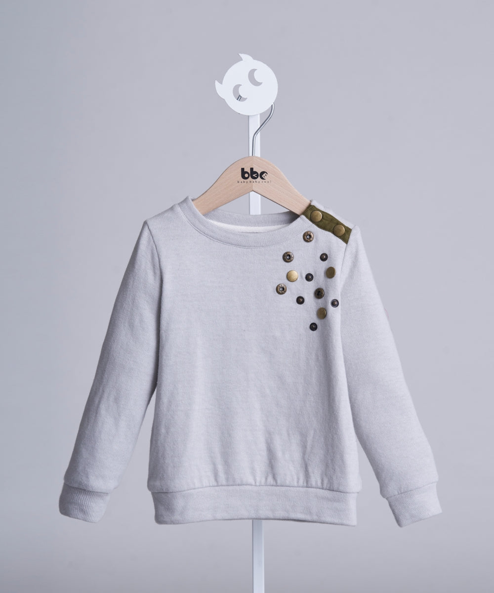 Main | Boys pop star sweater | Buttons | 100% organic cotton