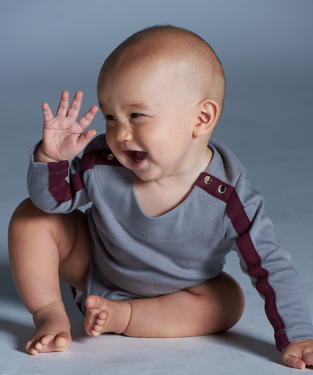 Main | Toddler sports line bodysuit | Stitching | 100% organic cotton