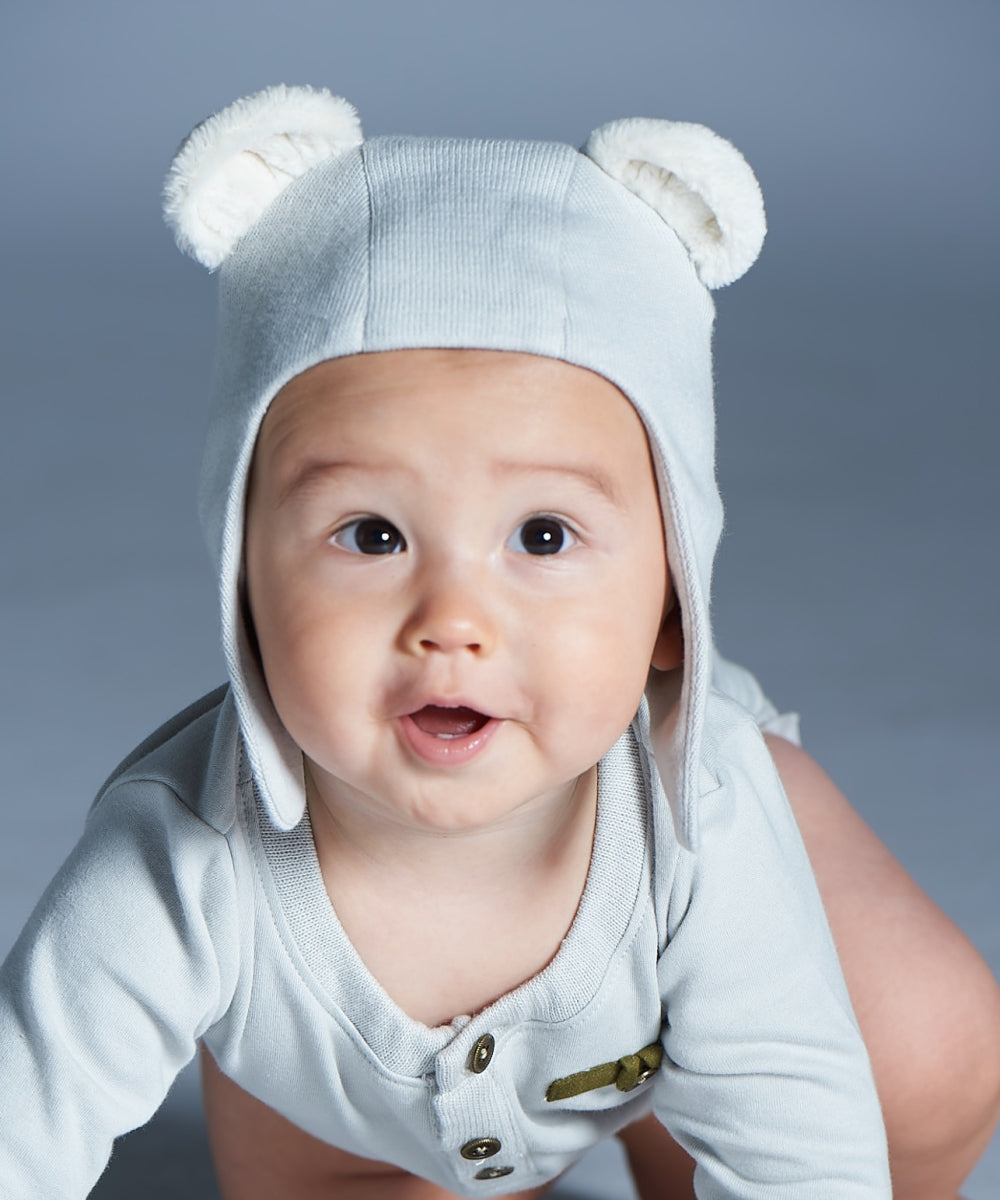 furry bear hat