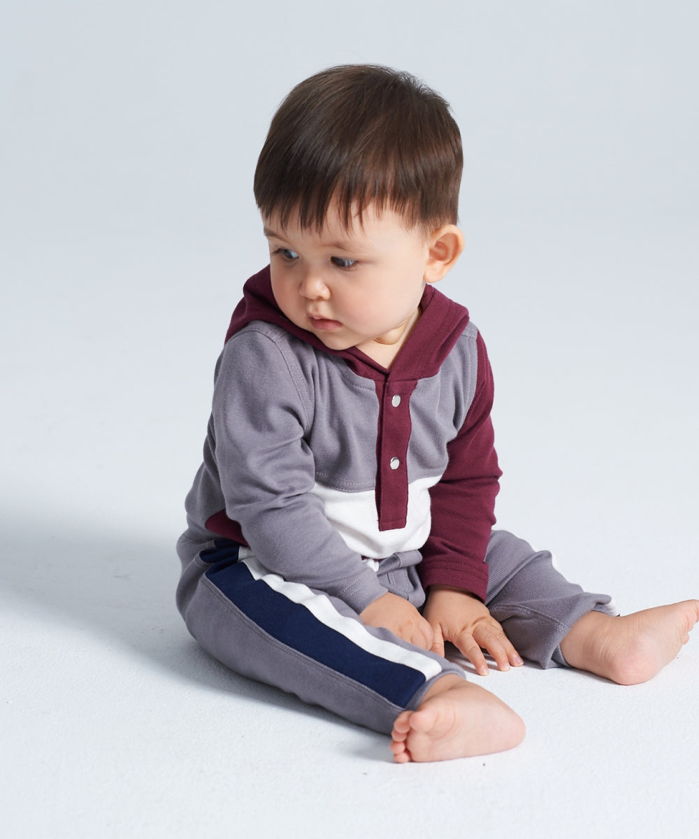 Main | Toddler asymmetric color-blocked sweatpants | Paneled | 100% organic cotton