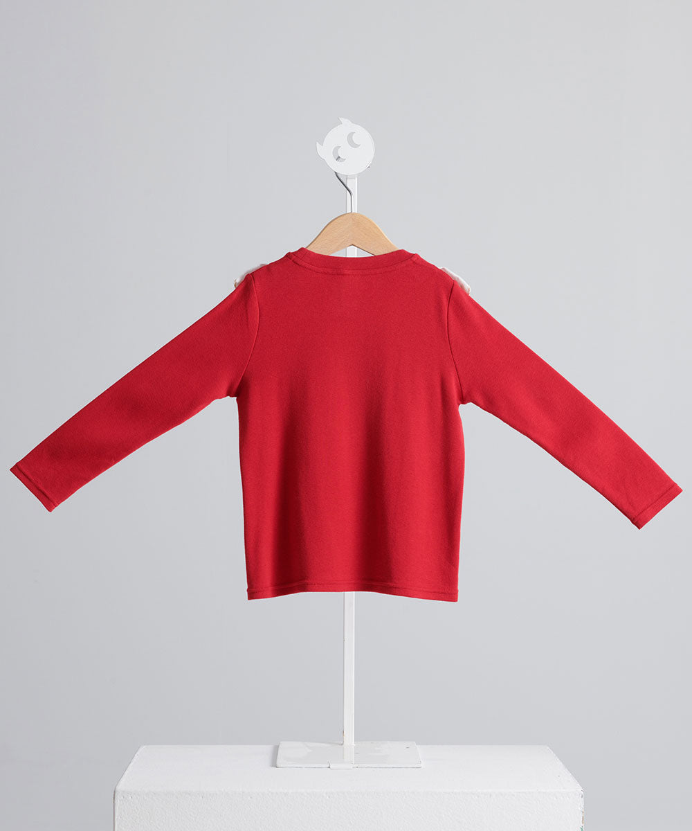 Main | Girls Wave: Victory Ruffle Top | Ruffles | 100% organic cotton