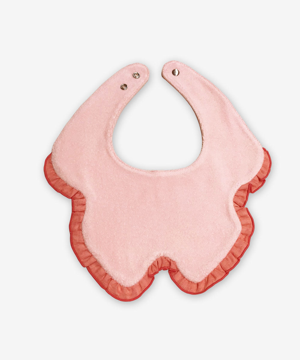 Elegant butterfly shaped mouth towel