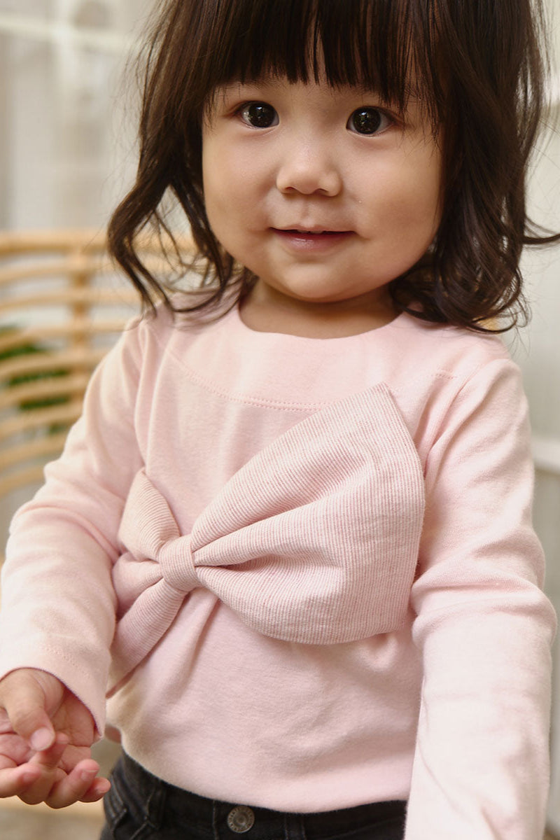 Main | Toddler 3D Big Bow Bodysuit | Bow | 100% organic cotton