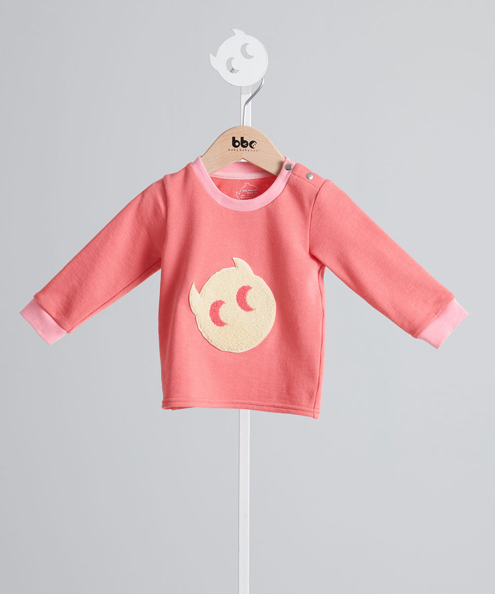Main | Toddler BBC elf fur embroidered top | elf logo | 100% organic cotton