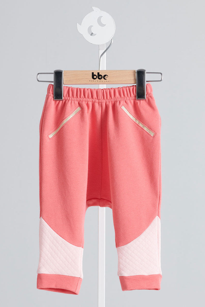 Main | Toddler cool biker harem pants | Spliced webbing zipper | 100% organic cotton