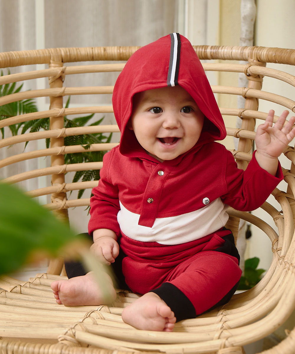 Main | Toddler Sport Hoodie | Paneled | 100% organic cotton