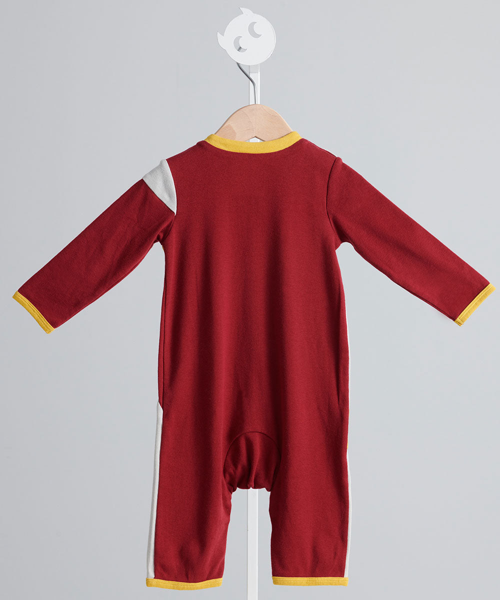 Main | Toddler Royal Trooper Bunny Jumpsuit | Paneled | 100% organic cotton