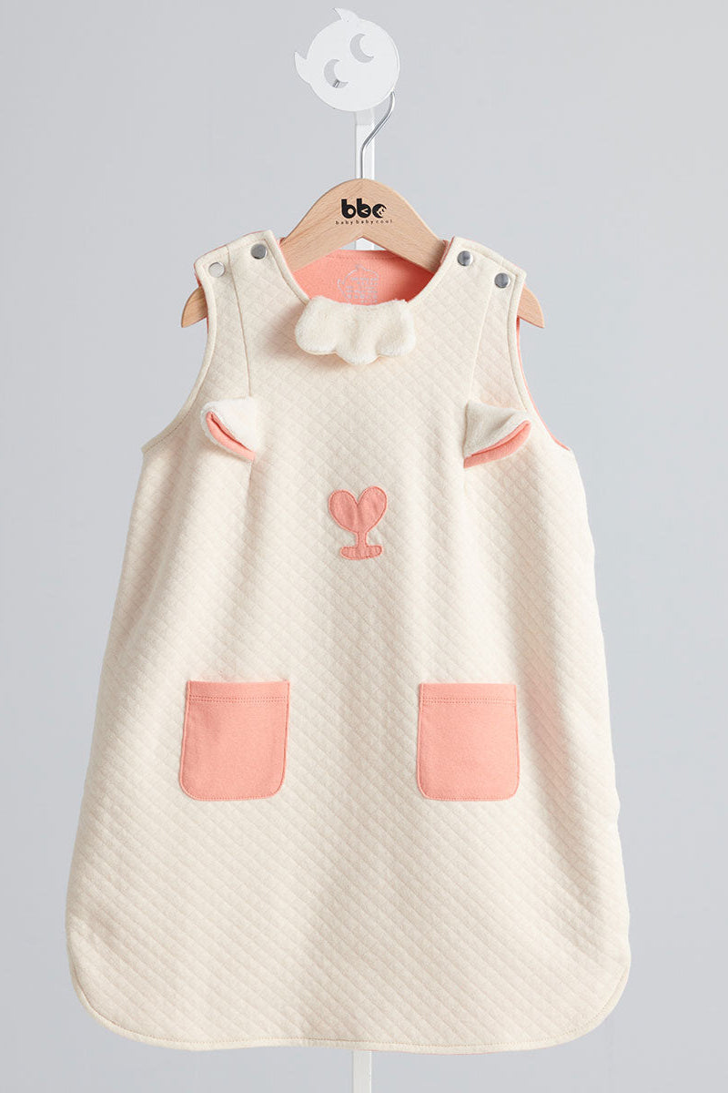 Main | Happy Face Series for Toddlers - Lamb Quilt (Thick) | Animal Face | 100% Organic Cotton