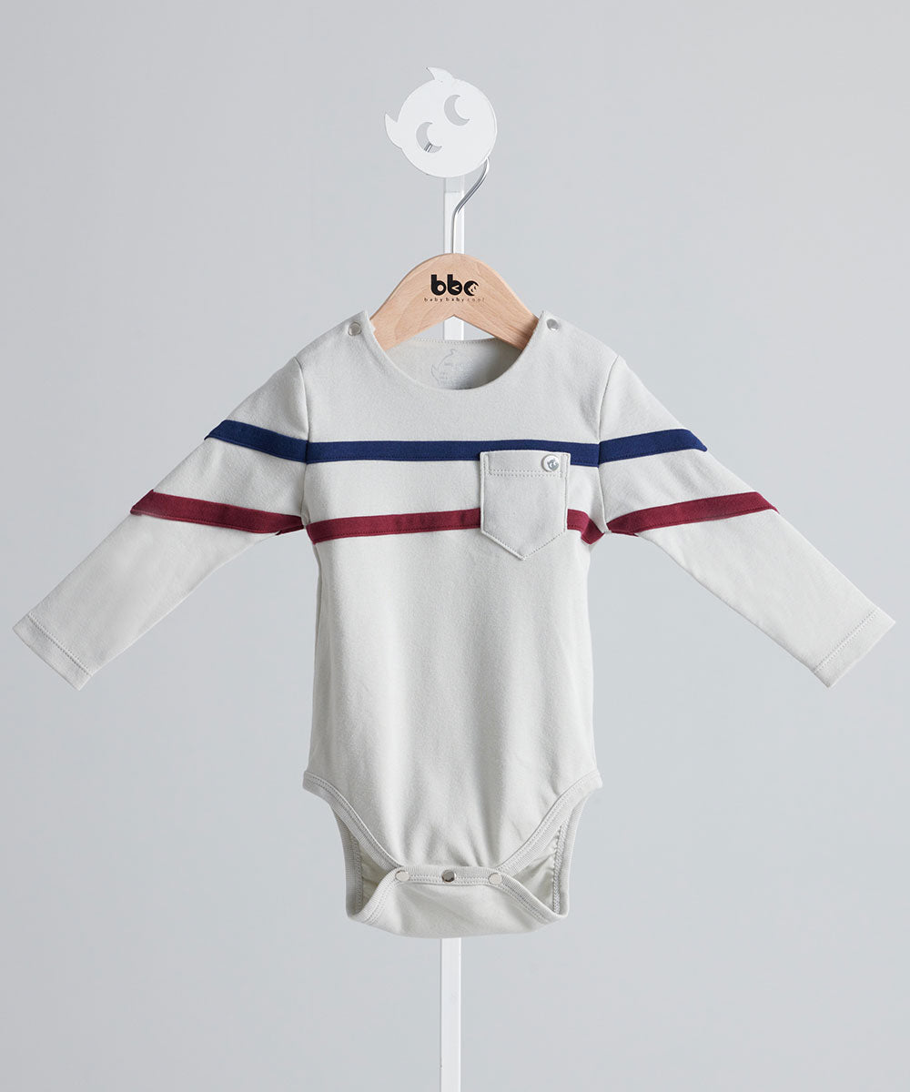 Main | Toddler Napoleon Bodysuit | Paneled | 100% organic cotton
