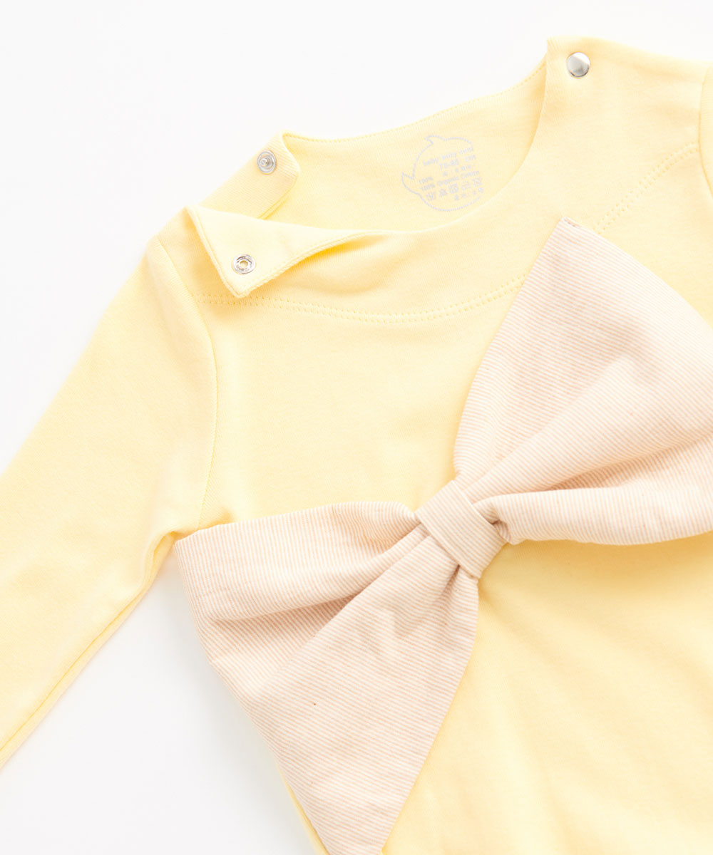 Main | Toddler 3D Big Bow Bodysuit | Bow | 100% organic cotton
